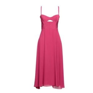 Patrizia Pepe Woman Midi dress Fuchsia Size 2 Polyester