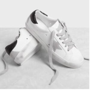 Star Patch Lace Up Splice Sneakers